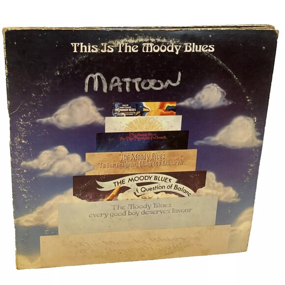 This Is The Moody Blues (Vinyl, 1974, 2x LP) Threshold 2 THS 12 13 VG Album LP - Picture 1 of 11